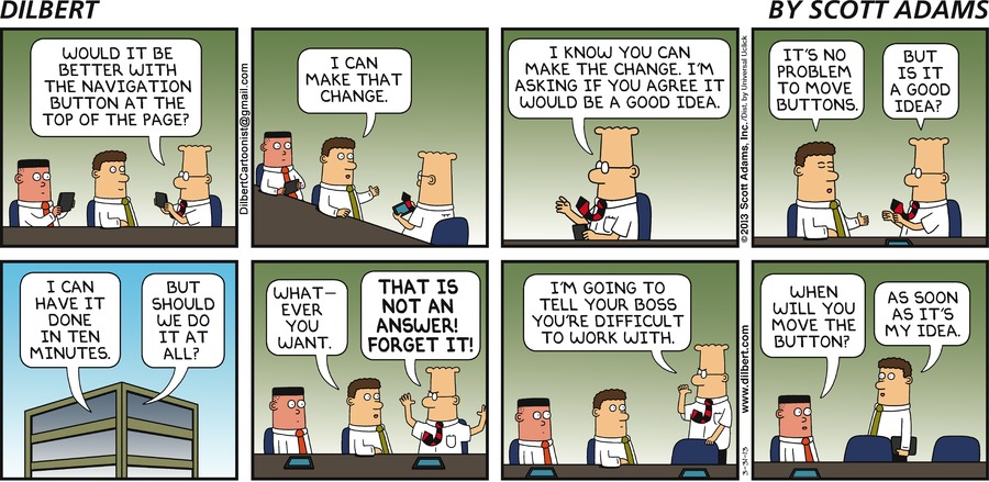 Dilbert Cartoon